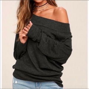 Free People Palisades Off the Shoulder Thermal